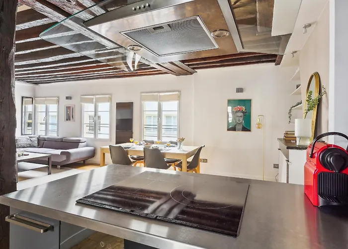 Daire Bnbnova - 2br - Les Halles & Le Marais